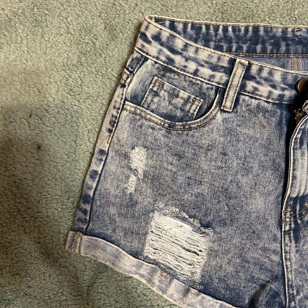 Shein Denim Shorts - Picture 2 of 4